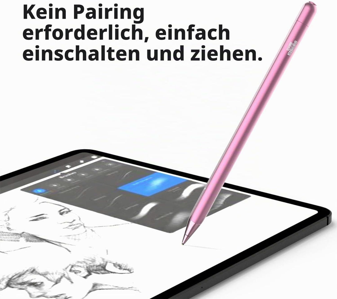 KSW KINGDO Stift für All iPad/iPhone, iPad Stift, Stylus Kapazitiver Wiederaufladbare Stift mit 1.4