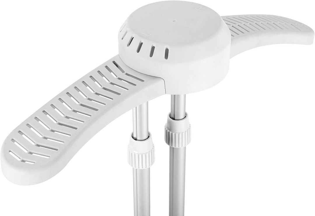 Sichler Haushaltsgeräte Hemdenbügler: Digitale 2in1-Bügelpuppe mit Warmluft-Gebläse, Timer, 1.200 Wa