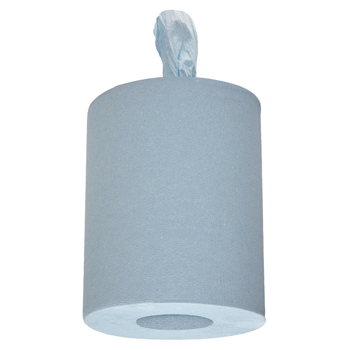 WypAll L10 Papier-Reinigungstücher für Service u. Einzelhandel 6220 – 1-lagige blaue Rolle mit Zentr