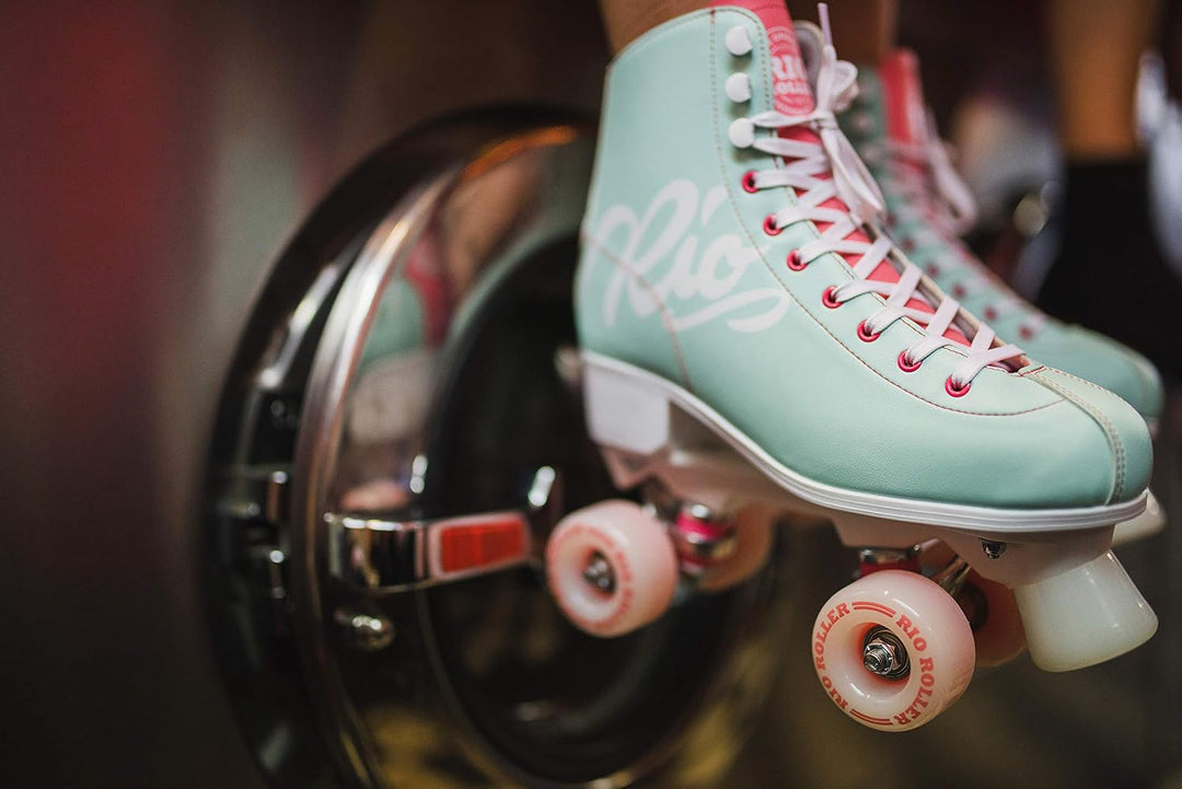 Rio Roller Rollschuhe Script Teal/Coral 37 teal/coral, 37 teal/coral