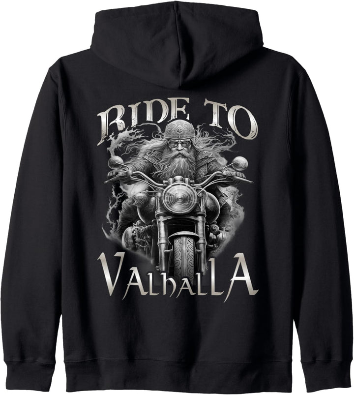 Biker - Wikinger Reiten Motorrad - Fahrt nach Walhalla Kapuzenjacke