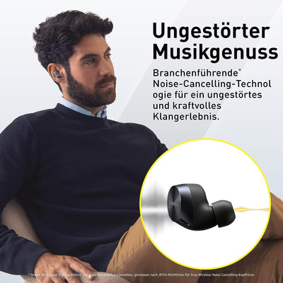 Technics EAH-AZ60 Kabellose In-Ear-Bluetooth-Kopfhörer, Geräuschunterdrückung, 24 Stunden Akkulaufze