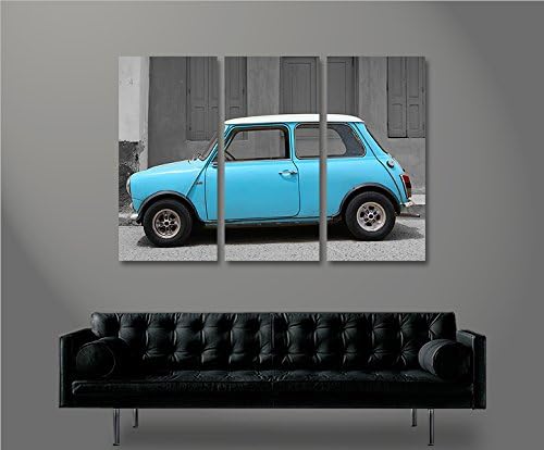 islandburner Bild Bilder auf Leinwand Der Ur Mini Kultauto 3p XXL Poster Leinwandbild Wandbild Dekoa