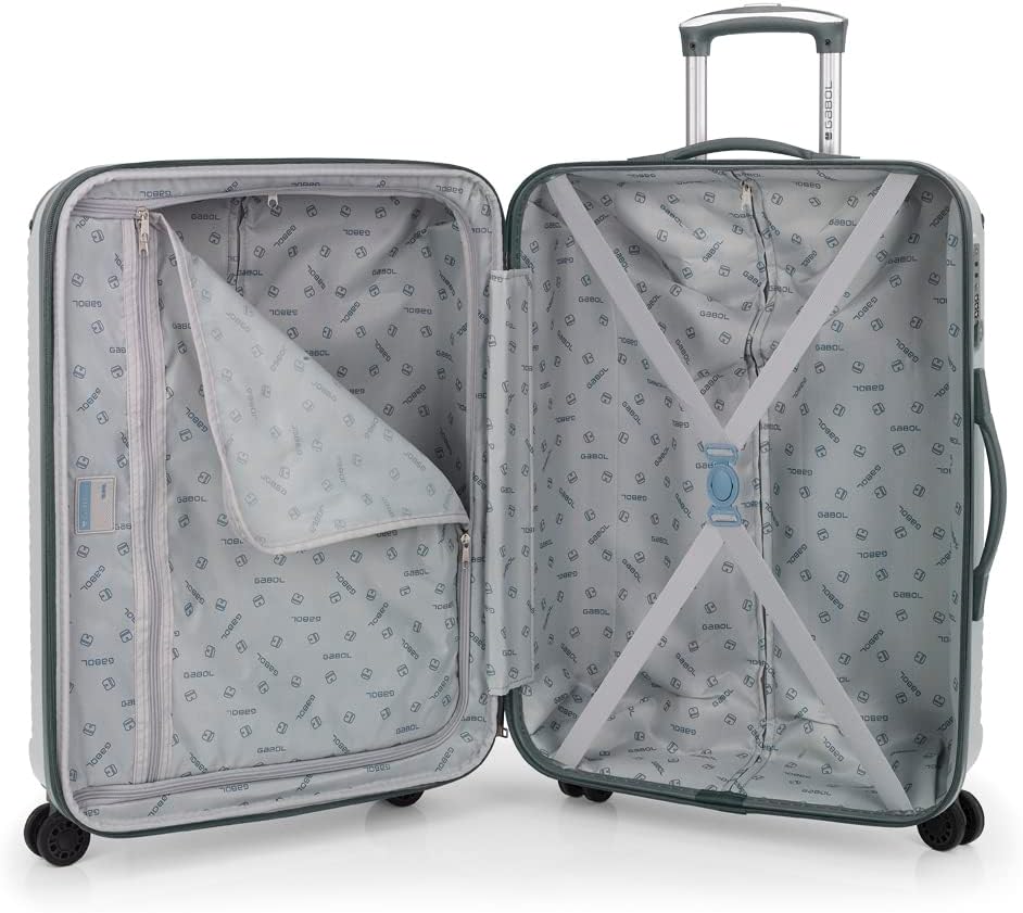 Gabol Balance XP 4 Rollen Trolley M 66 cm Silber, Silber