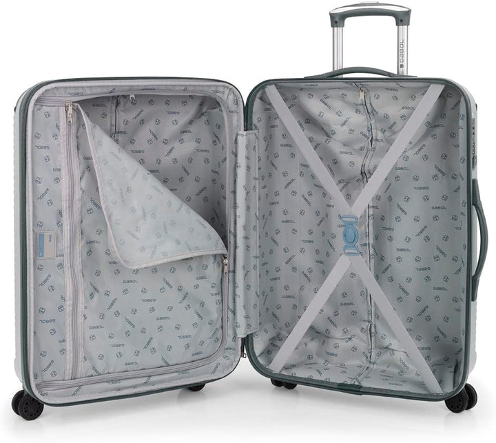 Gabol Balance XP 4 Rollen Trolley M 66 cm Silber, Silber