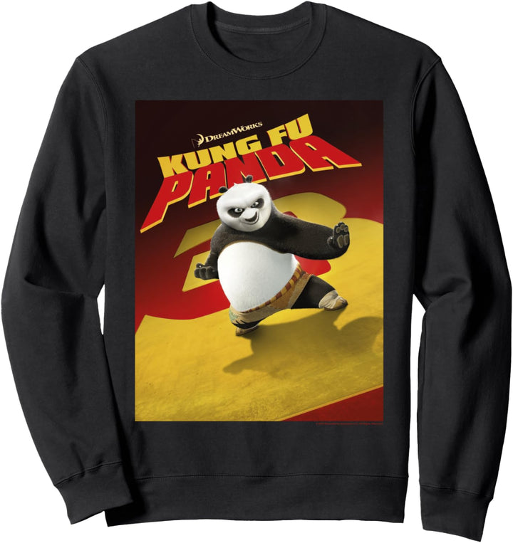 Kung Fu Panda 3 Po Partrait Movie Poster Sweatshirt