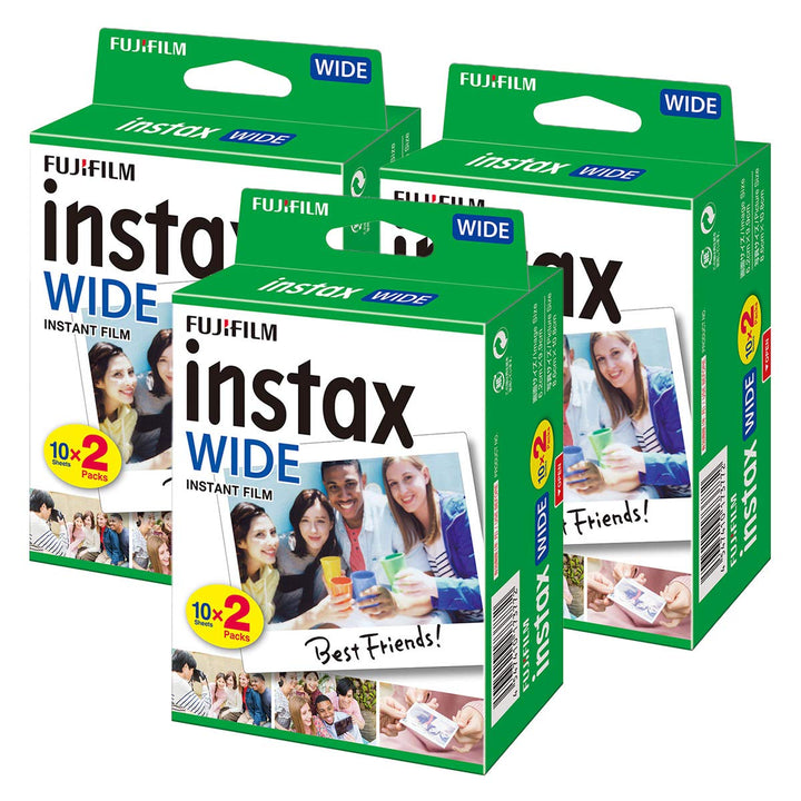 Instax Wide 20er Film 3er Set 60 Posen