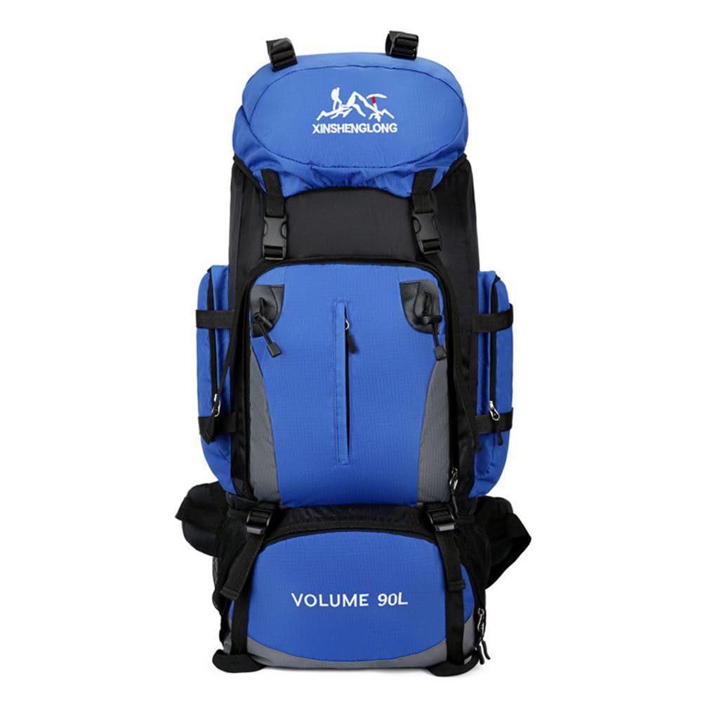 Wanderrucksack 90L Outdoors Mount Trekkingrucksack - Grosse Kapazität Leichter Hiking Rucksack für K