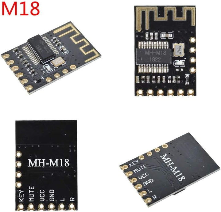 5 Stück MH-MX8 M18 Bluetooth MP3 Audio Receiver Verlustfreier Decoder HiFi BLT 4.2 Stereo