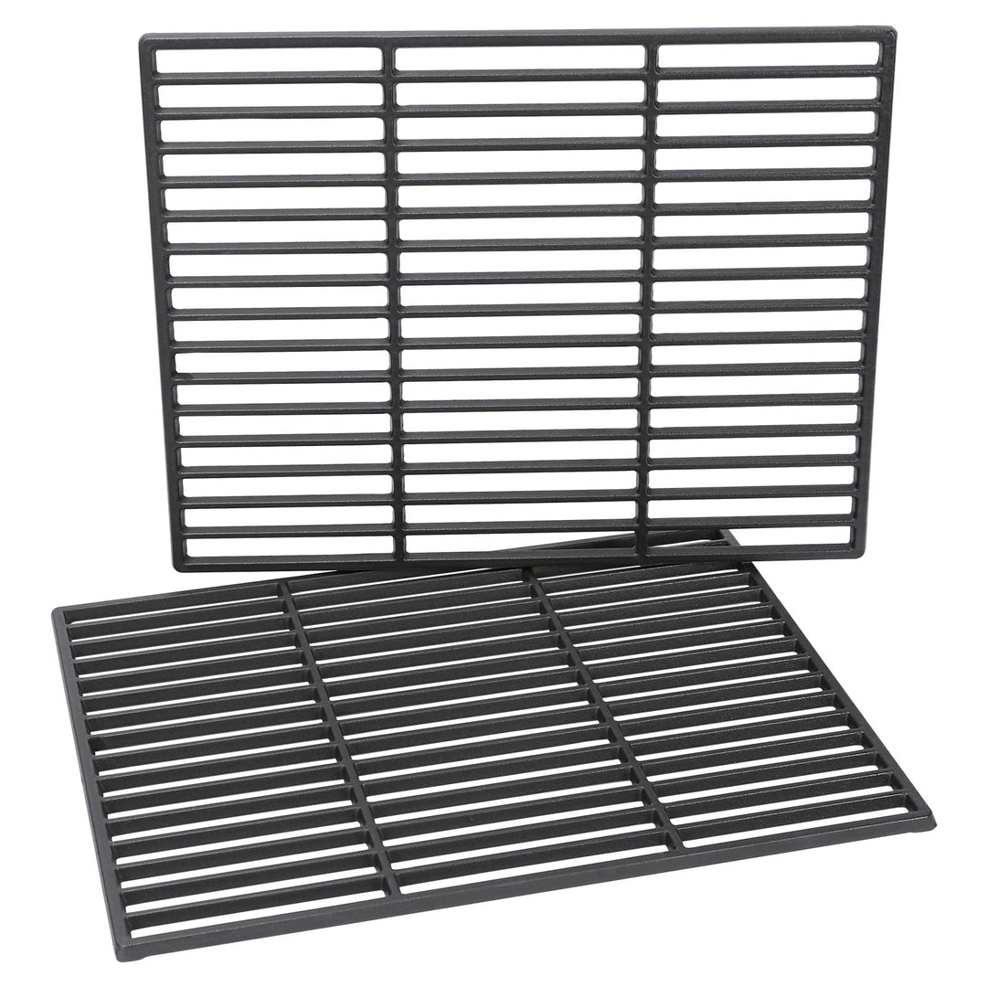 GFTIME 46 x 71cm Gusseisen Grillrost für Tepro Toronto XXL, Tarrington House Memphis XL Holzkohlegri