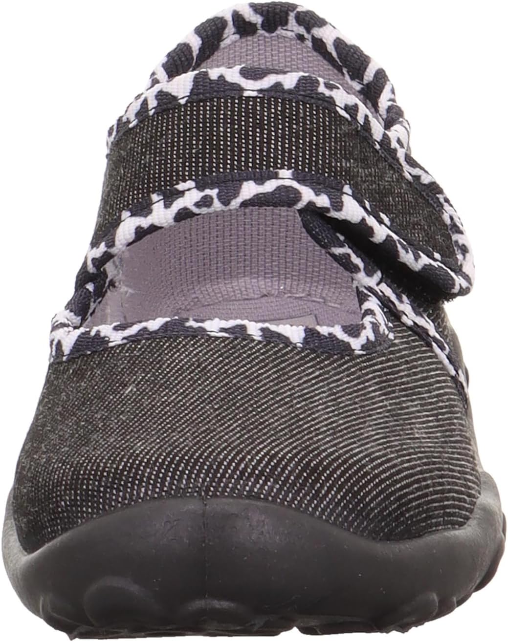 Superfit Mädchen Bonny Hausschuh 23 EU Schwarz 0000, 23 EU Schwarz 0000