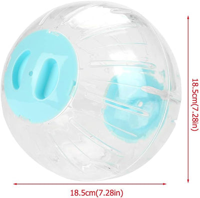 18,5 cm Hamster Gymnastikball, Transparent Hamster Ball, Kunststoff Hamster Laufball Gymnastikball R