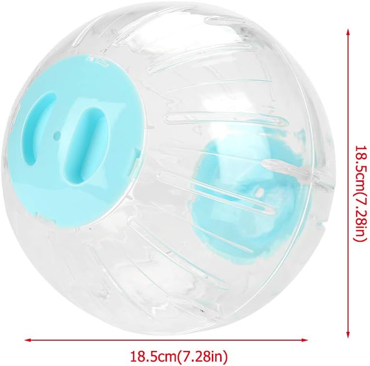 18,5 cm Hamster Gymnastikball, Transparent Hamster Ball, Kunststoff Hamster Laufball Gymnastikball R