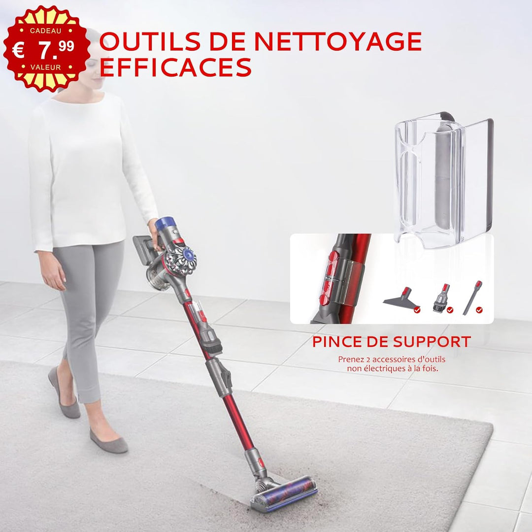 Faltbares Teleskoprohr Kompatibel mit Dyson V7 V8 V10 V11 V15 Kabellos Staubsauger Verbessertes Schn