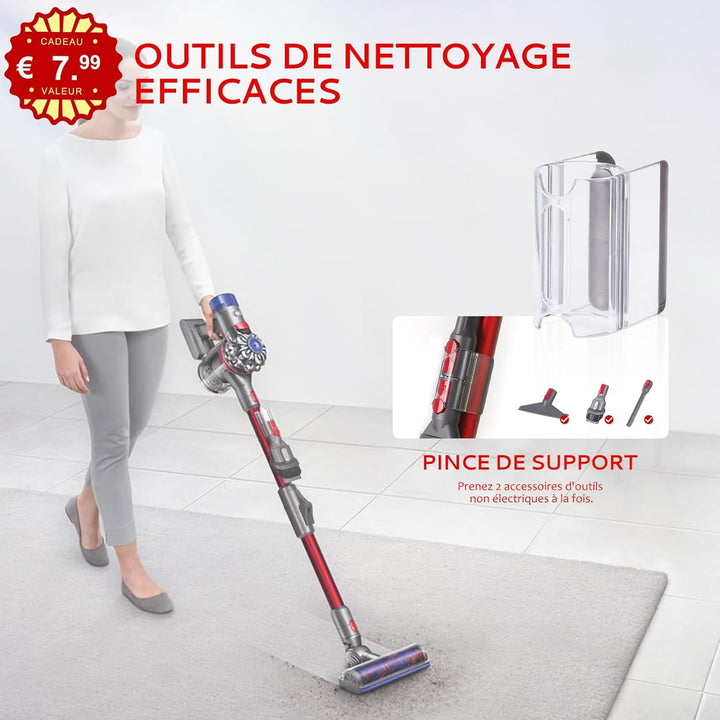 Faltbares Teleskoprohr Kompatibel mit Dyson V7 V8 V10 V11 V15 Kabellos Staubsauger Verbessertes Schn