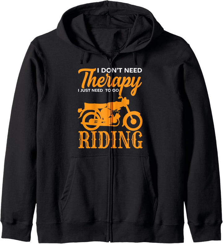 S51 Ich brauche keine Therapy Simson-S51 Kapuzenjacke