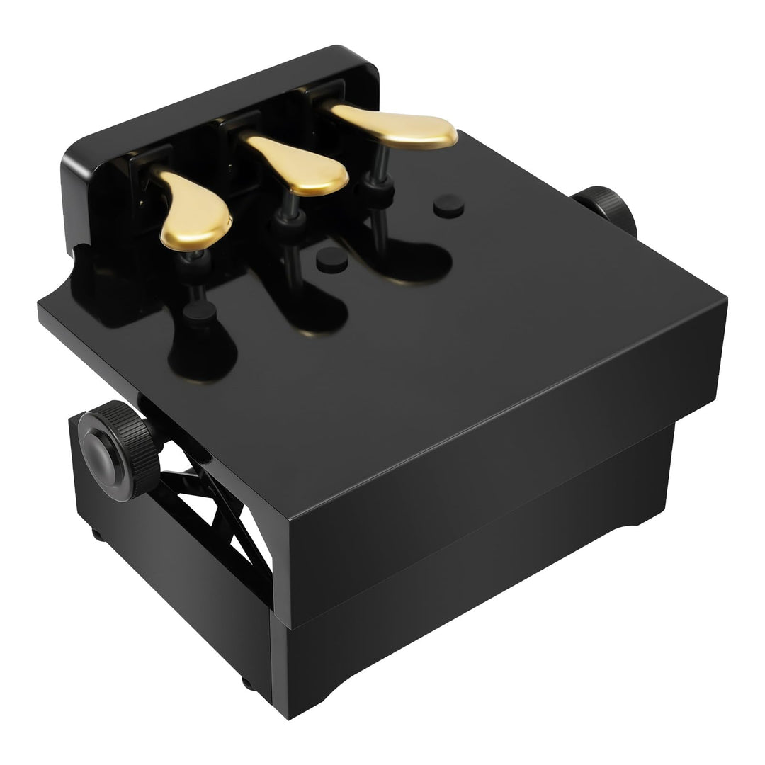 Klavier Extender Pedal Bank für Kinder | Klavier Pedalverlängerung | Höhenverstellbar mit 3 Pedalen