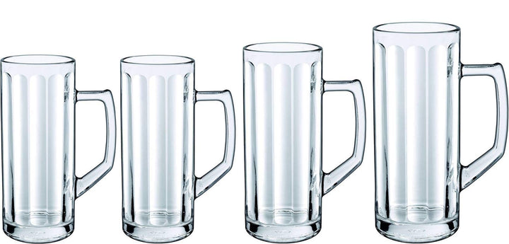 6 Bierseidel Reno Optik in versch. Grössen erhältlich - geeicht Grösse 0,4L geeicht, 0,4L geeicht