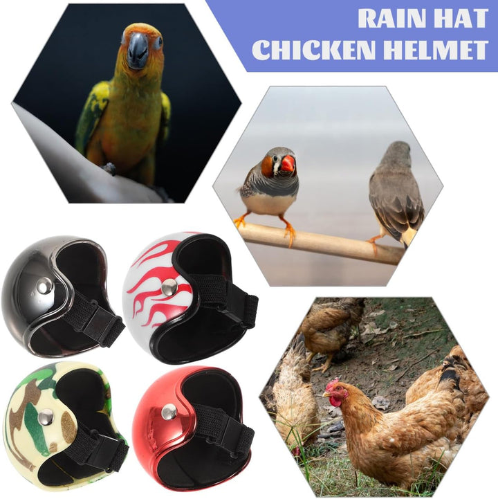 BESPORTBLE 4Stücke Puppenhelm Helme Für Spielzeughäuser Witzige Und Farbenfrohe Mini Helme Für Puppe