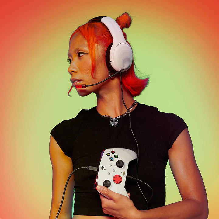 PDP REMATCH XBOX verkabelt Controller RADIAL weiss für Xbox Series X|S, Xbox One, Offiziell Lizenzie