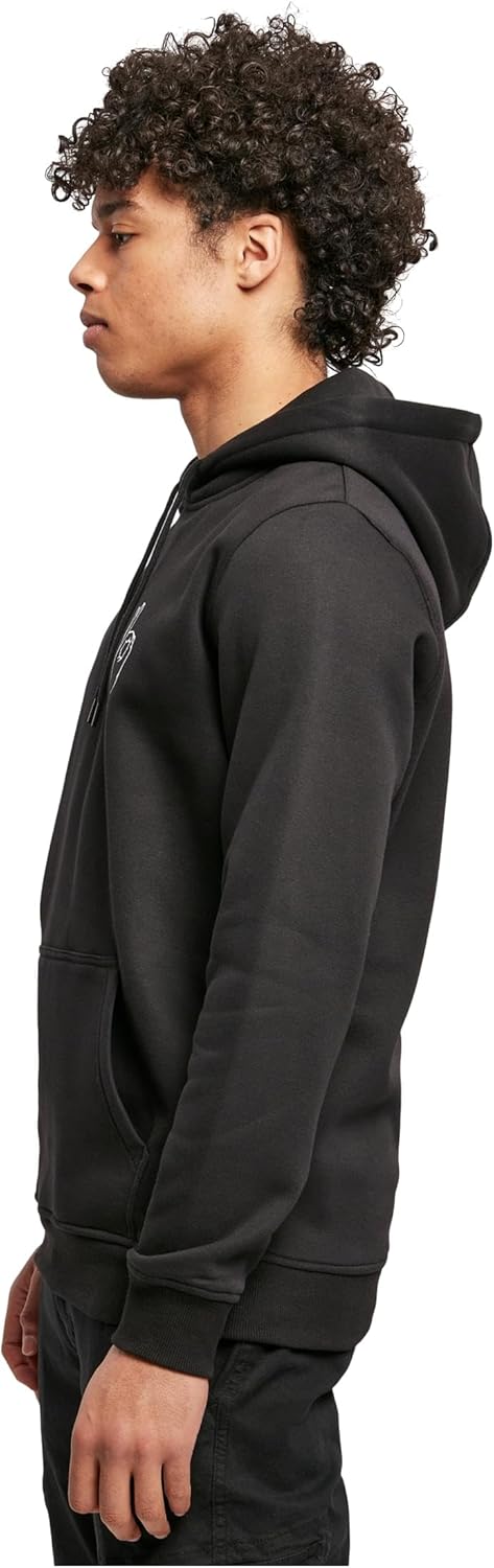 Mister Tee Herren Easy Sign Hoody Kapuzenpullover, Black, M