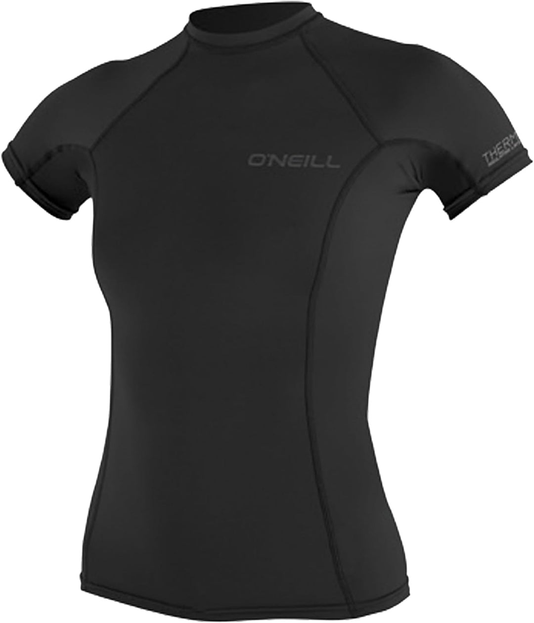 O';Neill Womens Thermo-X Short Sleeve Top Schwarz - UPF 50+ UV-Schutz - UV-Sonnenschutz und SPF-Eige