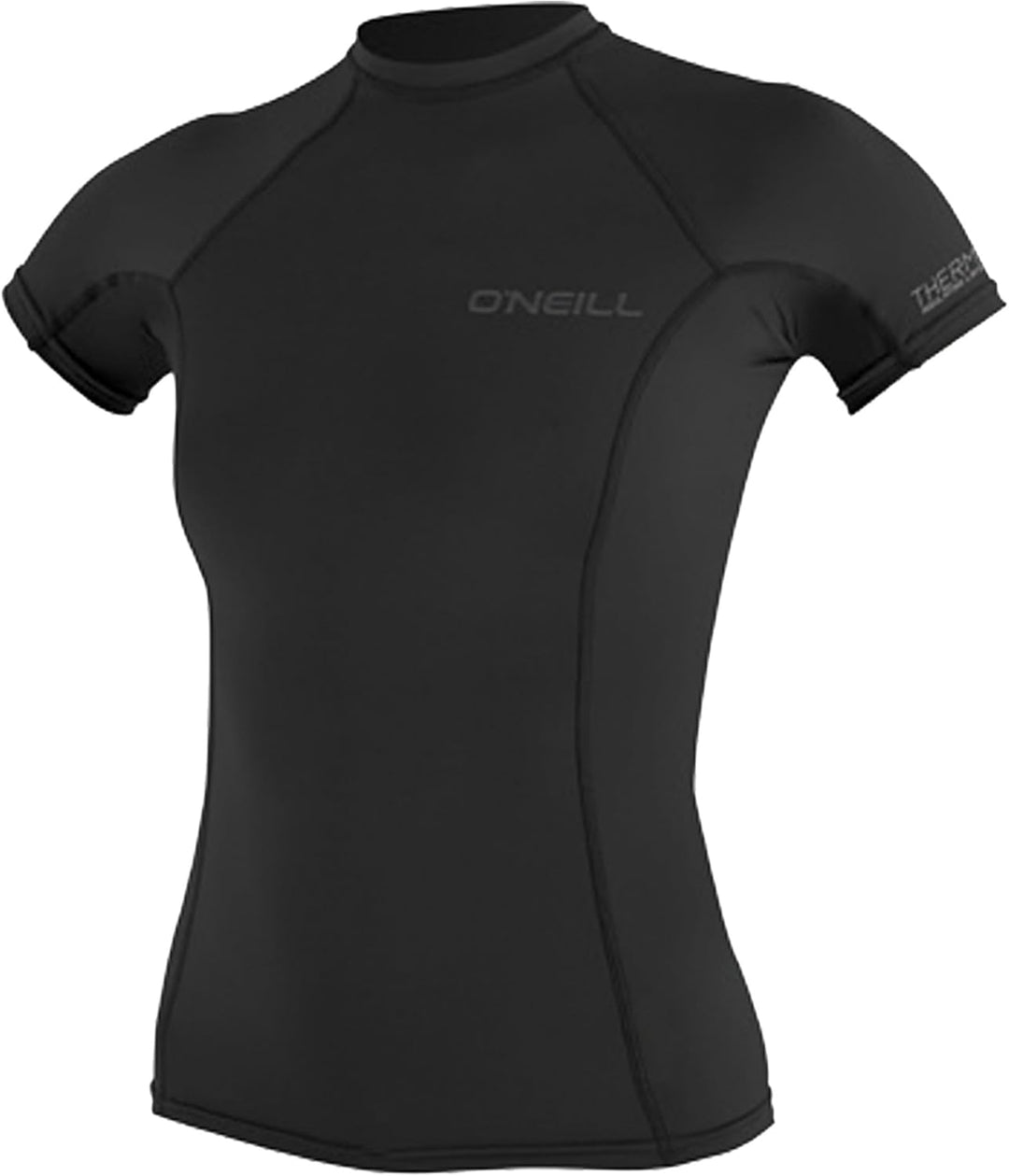 O';Neill Womens Thermo-X Short Sleeve Top Schwarz - UPF 50+ UV-Schutz - UV-Sonnenschutz und SPF-Eige