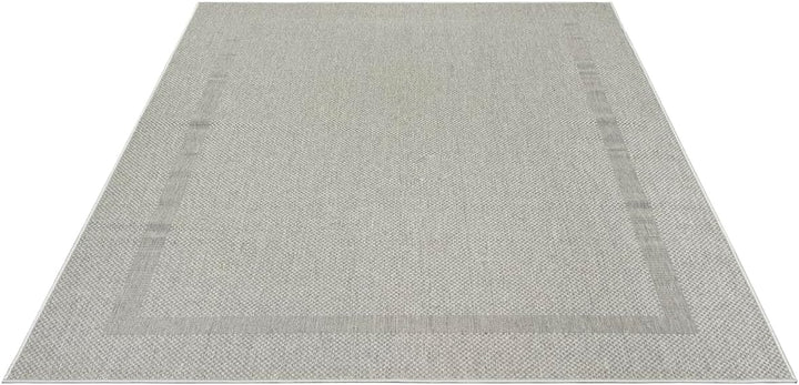 Mia´s Teppiche Malaga In- &amp; Outdoor Teppich Flachgewebe, Modisches Design, Schicke Farben, für Balko