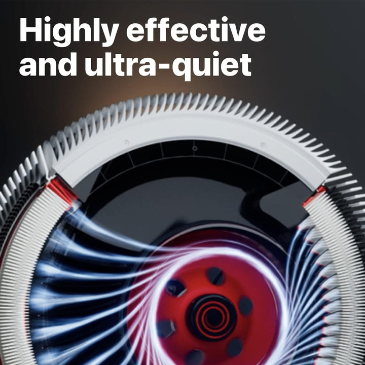 IQAir Luftreiniger für grosse Räume [Haus, Küche, Wohnzimmer, Schlafzimmer, Büro] Atem X HyperHEPA-F