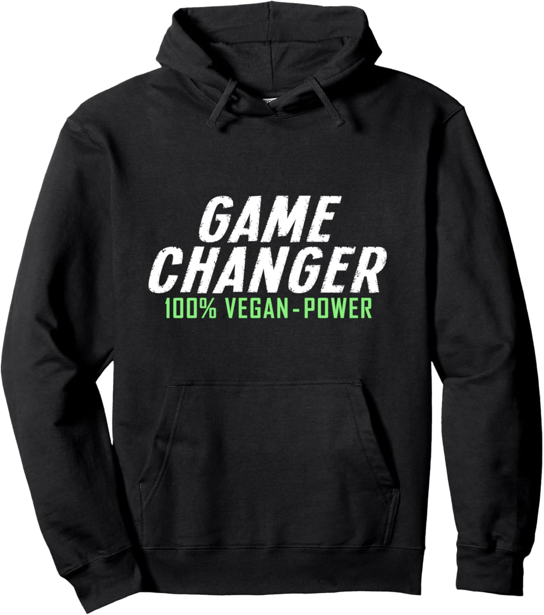 Game Changer 100% Vegan Power - Plant Based - Veganer Pullover Hoodie
