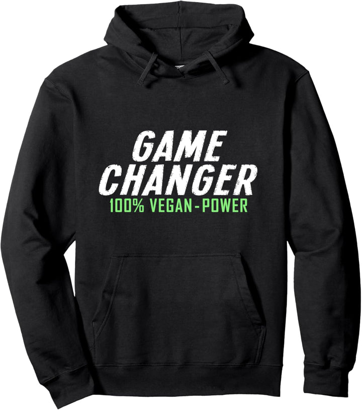 Game Changer 100% Vegan Power - Plant Based - Veganer Pullover Hoodie