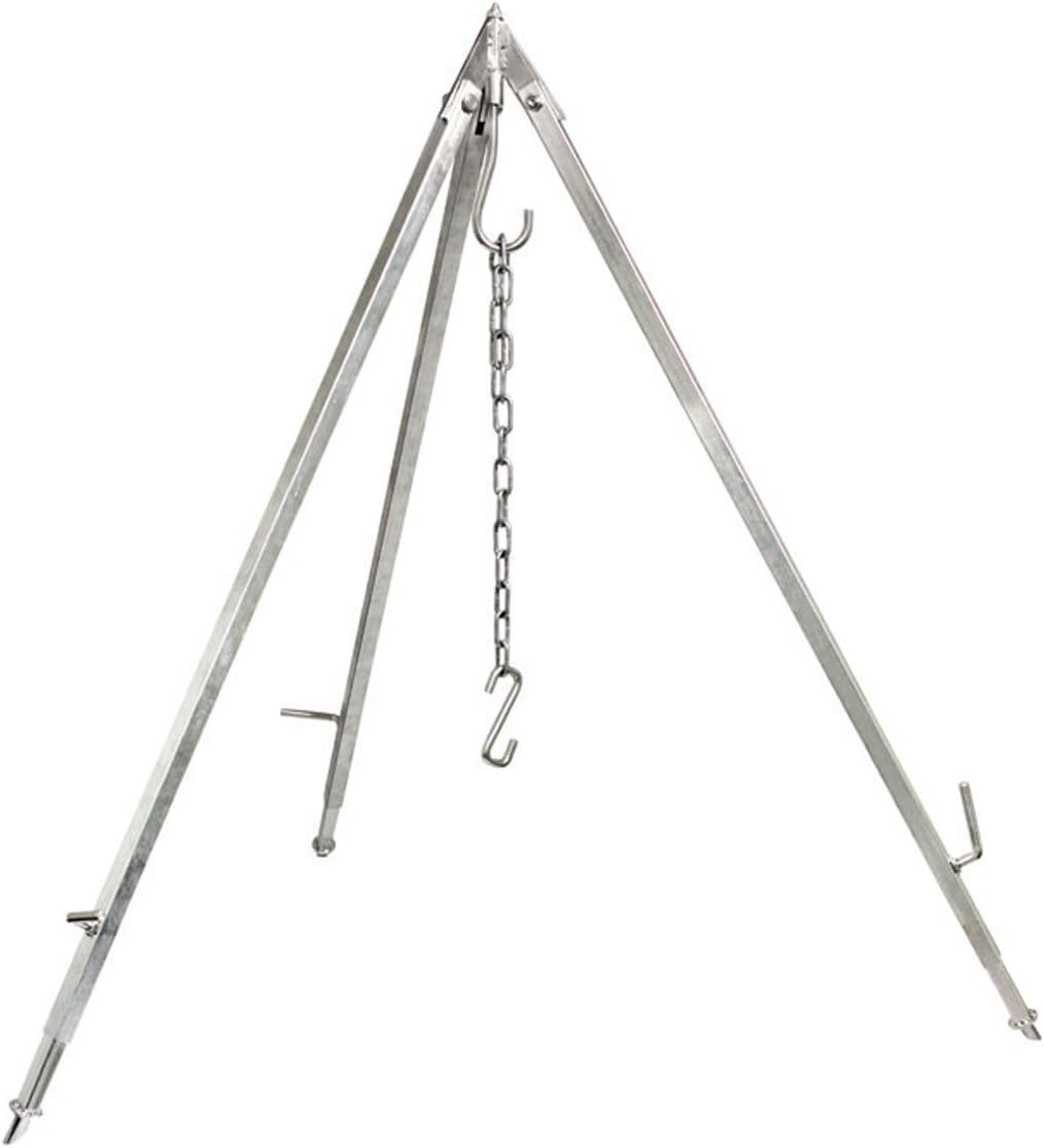 Petromax Dreibein: Hiermit wird Ihre Outdoor Küche vollkommen, mit Kette und Haken:: mehr erfahren >