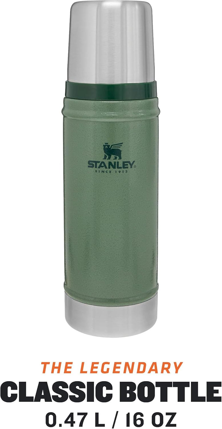 Stanley 1913 Classic Legendary Thermosflasche 473 ml - Thermos Hält 15 Stunden Heiss Oder Kalt - Ede