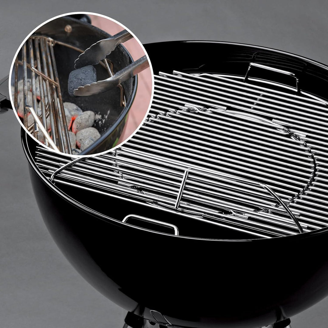 8835 Oberer Kochrost Fit Weber 57cm Holzkohlegrills, Abnehmbarer Grillrost Ersatz für Weber Kohlegri