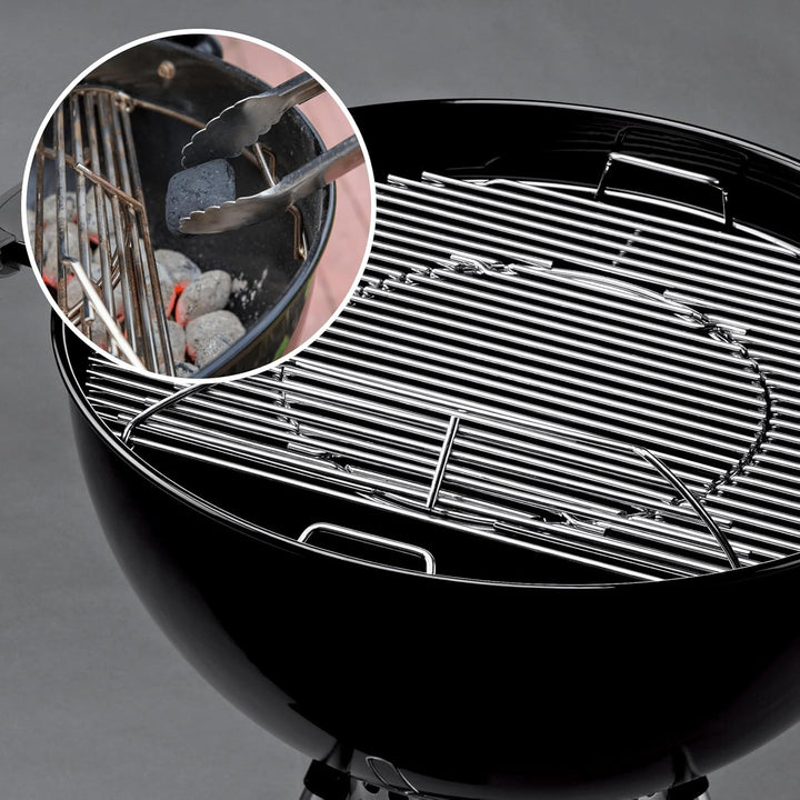 8835 Oberer Kochrost Fit Weber 57cm Holzkohlegrills, Abnehmbarer Grillrost Ersatz für Weber Kohlegri