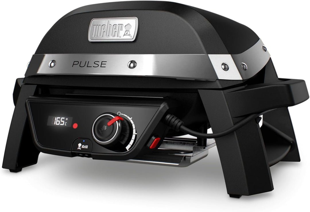 Weber Pulse 1000 Black Elektrogrill, Schwarz