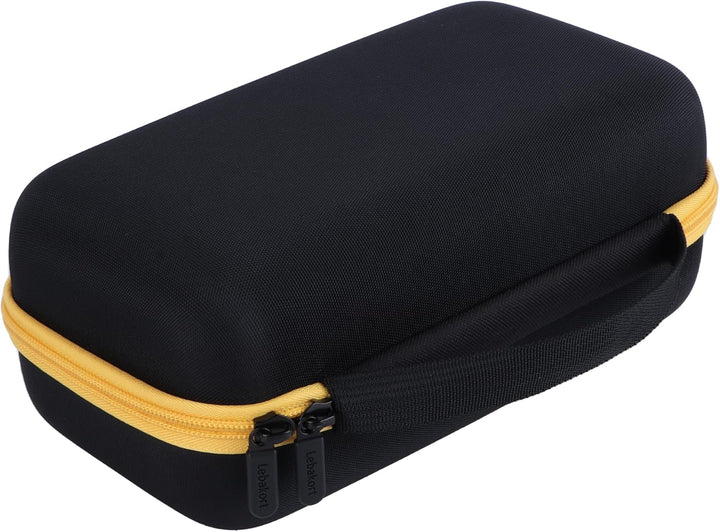 Hart Schutz Hülle Etui Tasche für Brother P-Touch PTH110 Monochrom Beschriftungsgerät (Schwarz + Gel