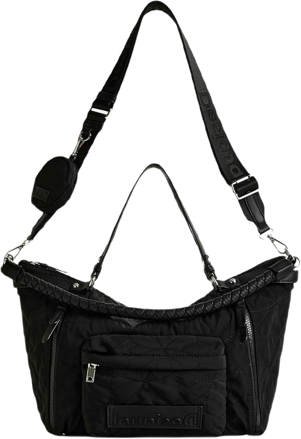 Desigual Bols_prisma Libia Hand Bag Schwarz, Schwarz