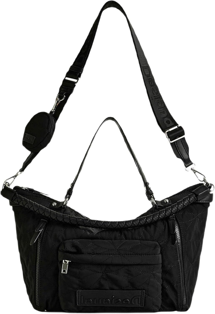 Desigual Bols_prisma Libia Hand Bag Schwarz, Schwarz