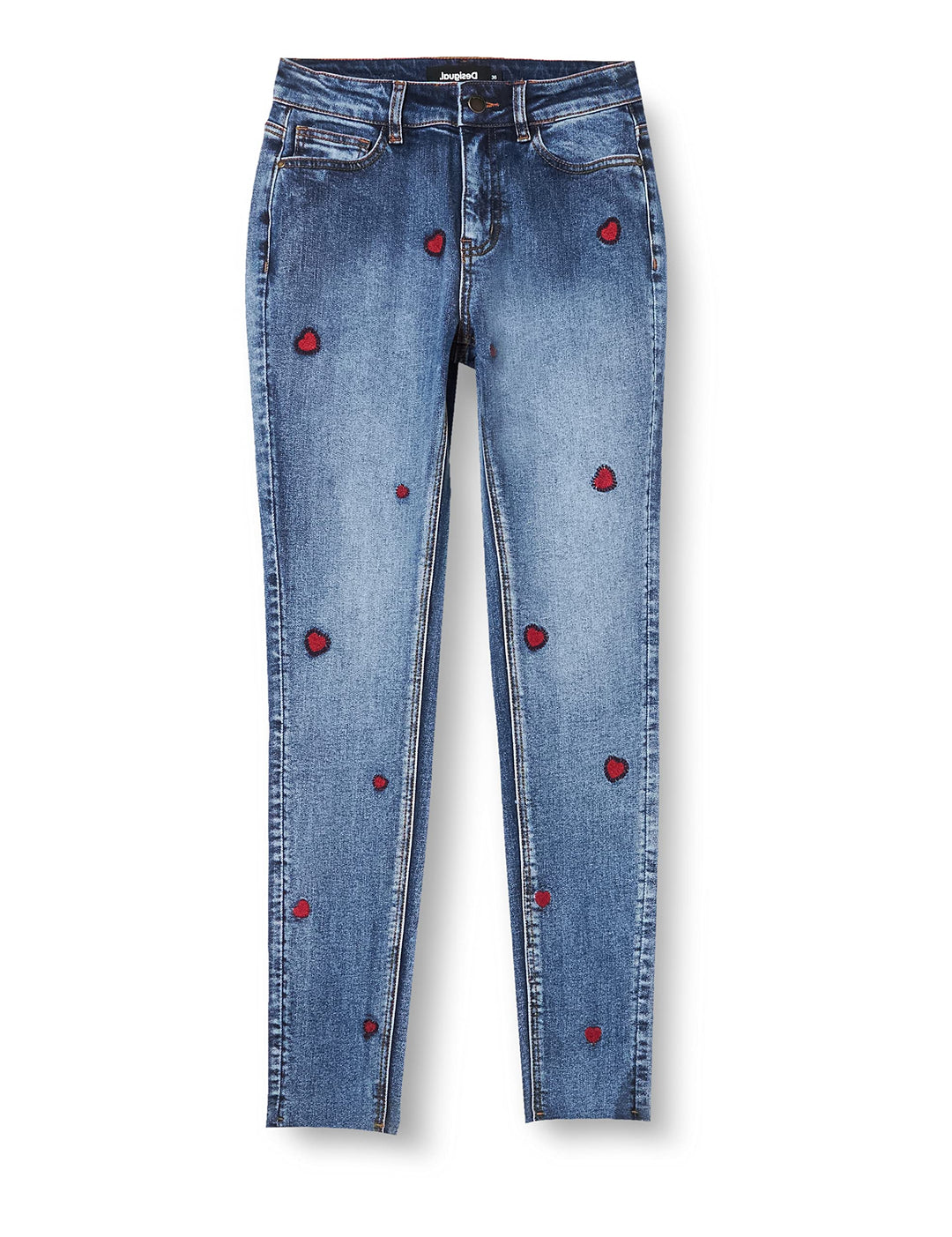 Desigual Damen Jeans 34 Blau, 34 Blau