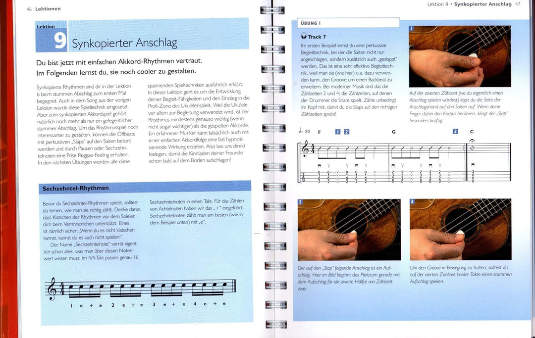 Ukulele - Der Komplettkurs - arrangiert für Ukulele - mit CD [Noten/Sheetmusic] Komponist : CAPONE P