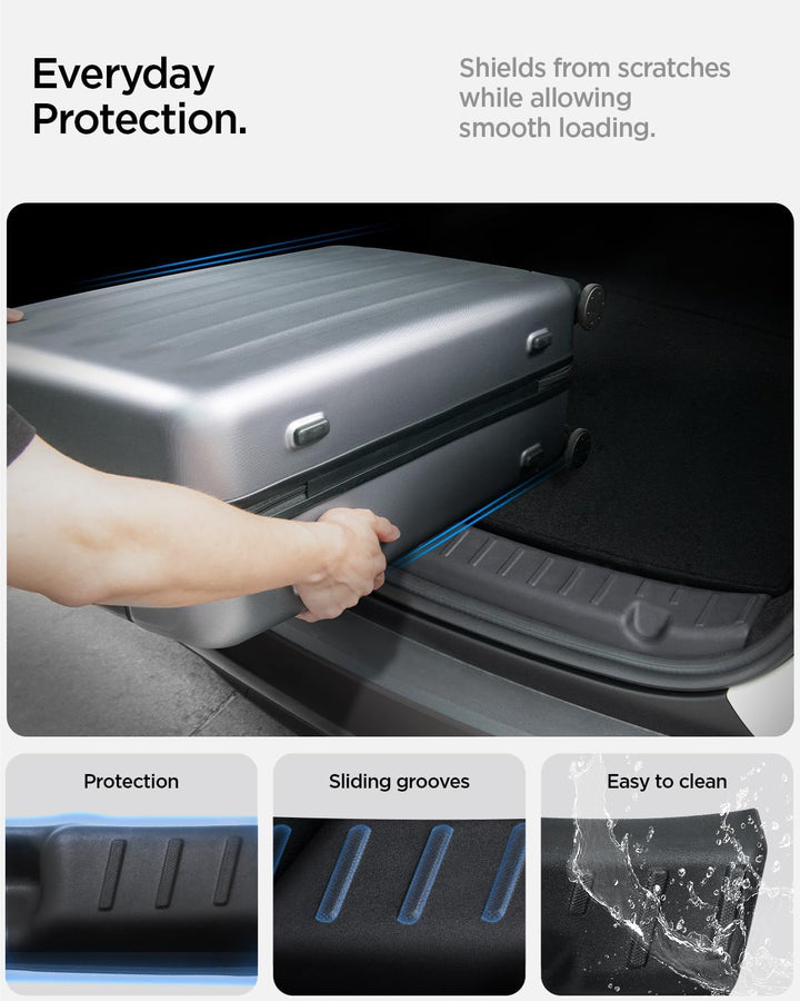 Spigen Tesla Model Y 2025 2026 Juniper (Nur Premium & Performance) Ladekantenschutz Kofferraum, Inne