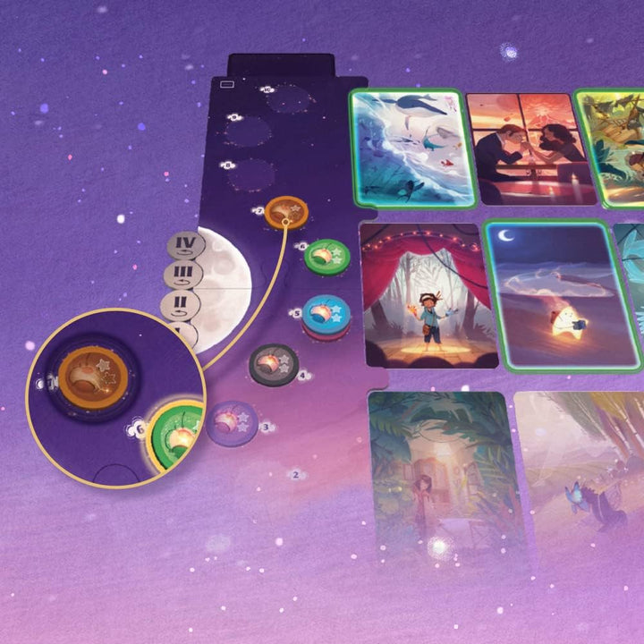 ASMODEE UNbox Now-Stella Dixit Universe-Brettspiel in Spanisch und Portugiesisch, Kunststoff, único
