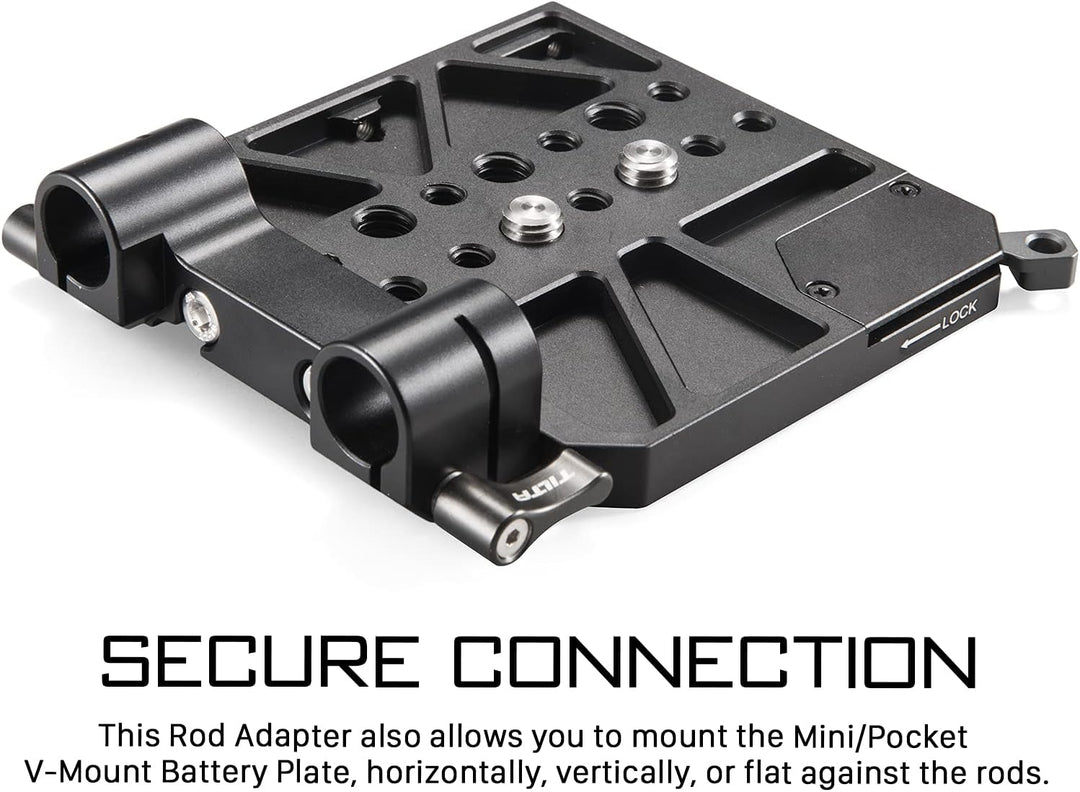Tilta Stangenadapter für Mini V-Mount Akkuplatte TA-MBP-RA