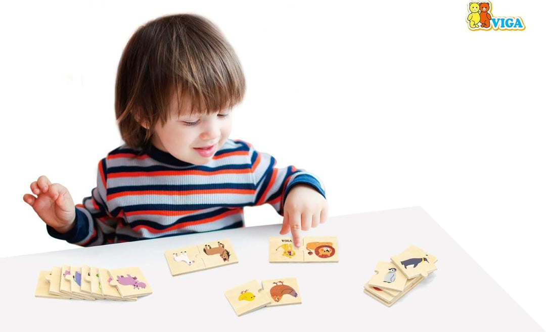 VIGA Toys Mom & Baby Puzzle Set