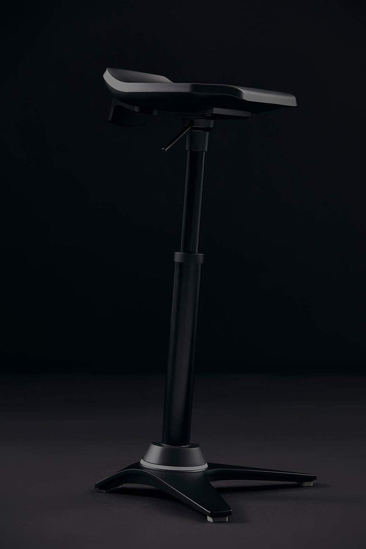 aeris Muvman Industry High Stehhocker – ergonomische Stehhilfe – Arbeitsstuhl für gesundes und aktiv