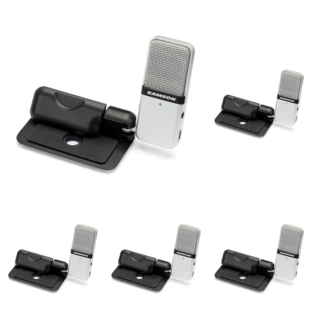 Samson Go Mic Clip On USB Microphone (Packung mit 5) silber Einheitsgrösse (Packung mit 5) Single, s