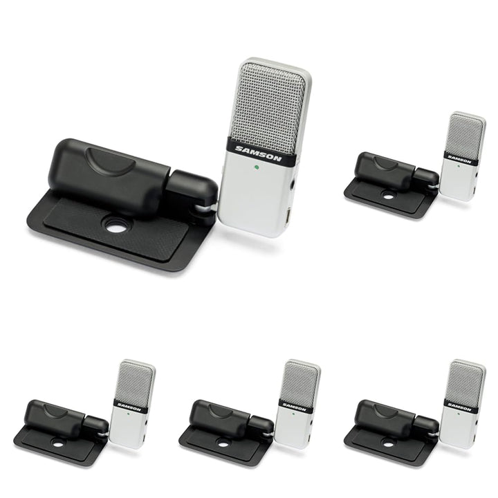 Samson Go Mic Clip On USB Microphone (Packung mit 5) silber Einheitsgrösse (Packung mit 5) Single, s