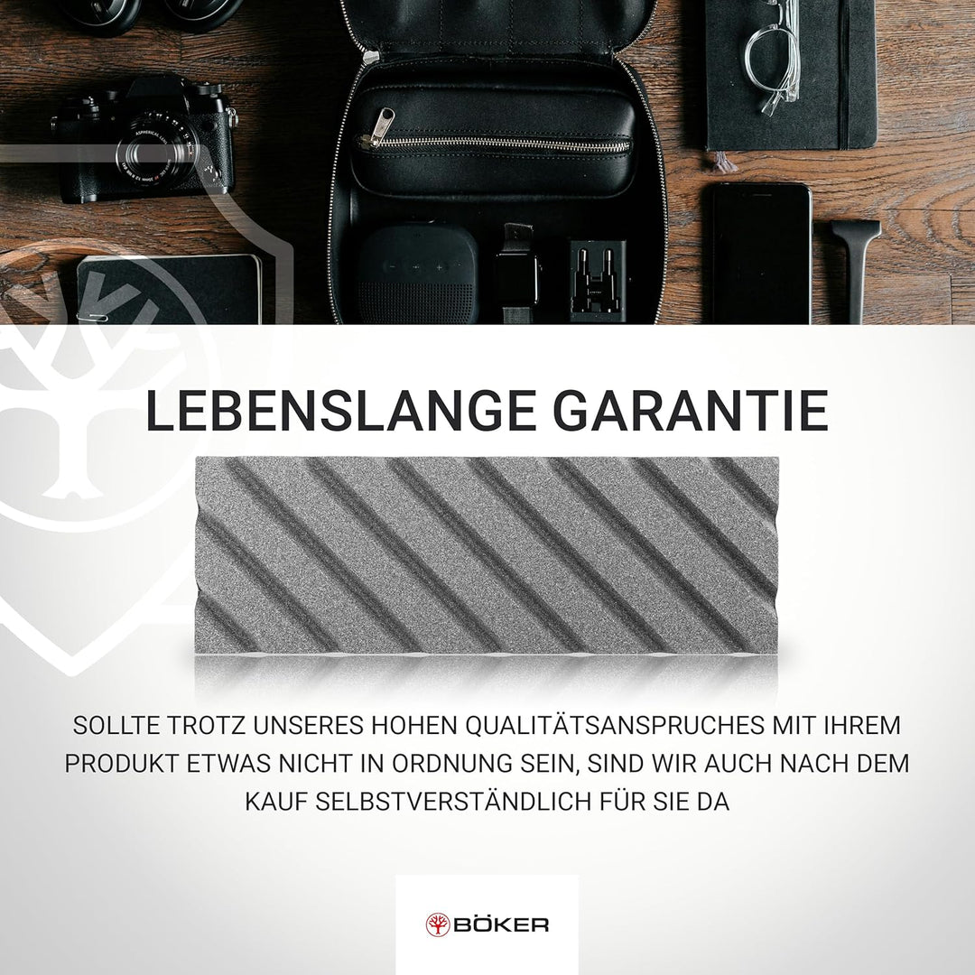 Böker Solingen® Abrichtstein Aus Siliziumkarbid Körnung 220 - Abrichtstein für Wasser-Schleifsteine
