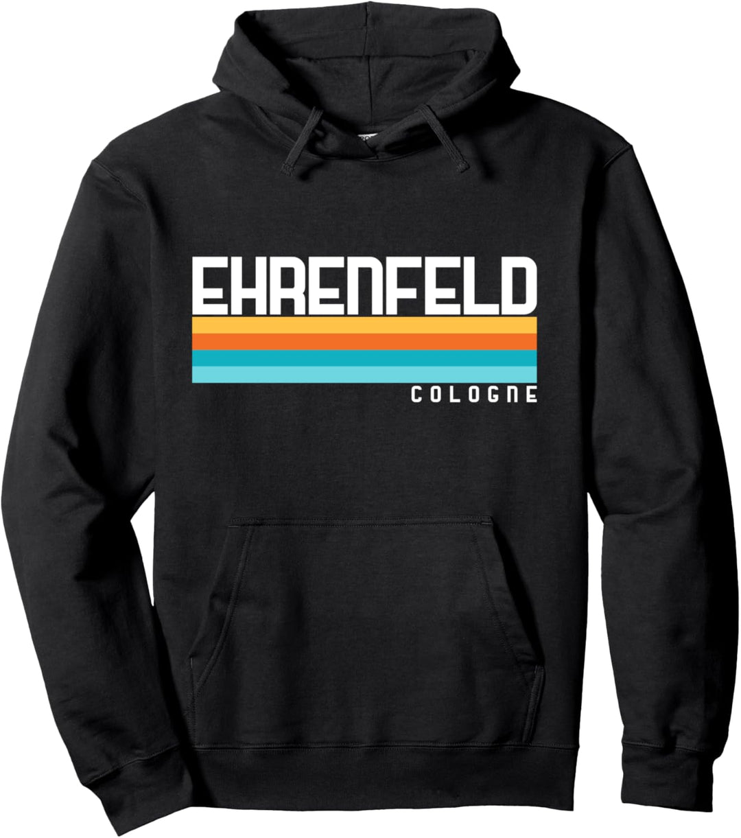 Achtziger Ehrenfeld Cologne Vintage Retro Style Design Pullover Hoodie